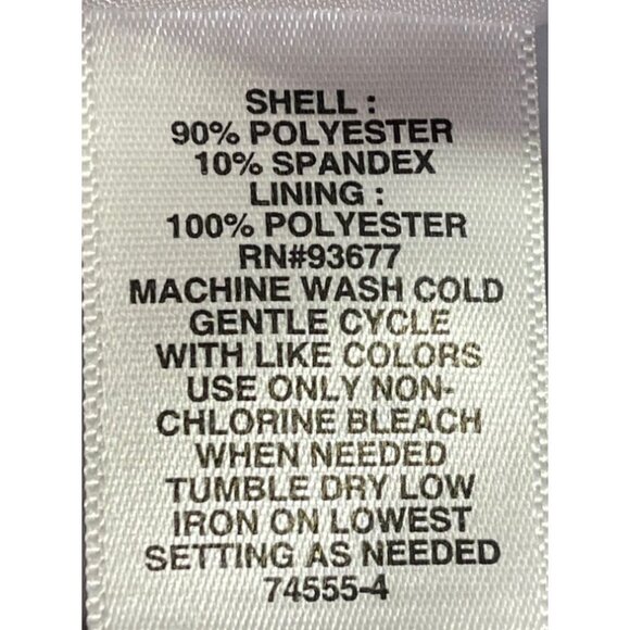 Liz Claiborne Womens Classic Fit Blazer Blue & White Size Small - Picture 8 of 8